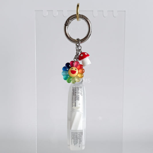 White Pastel X8 Nasal Inhaler Keychain